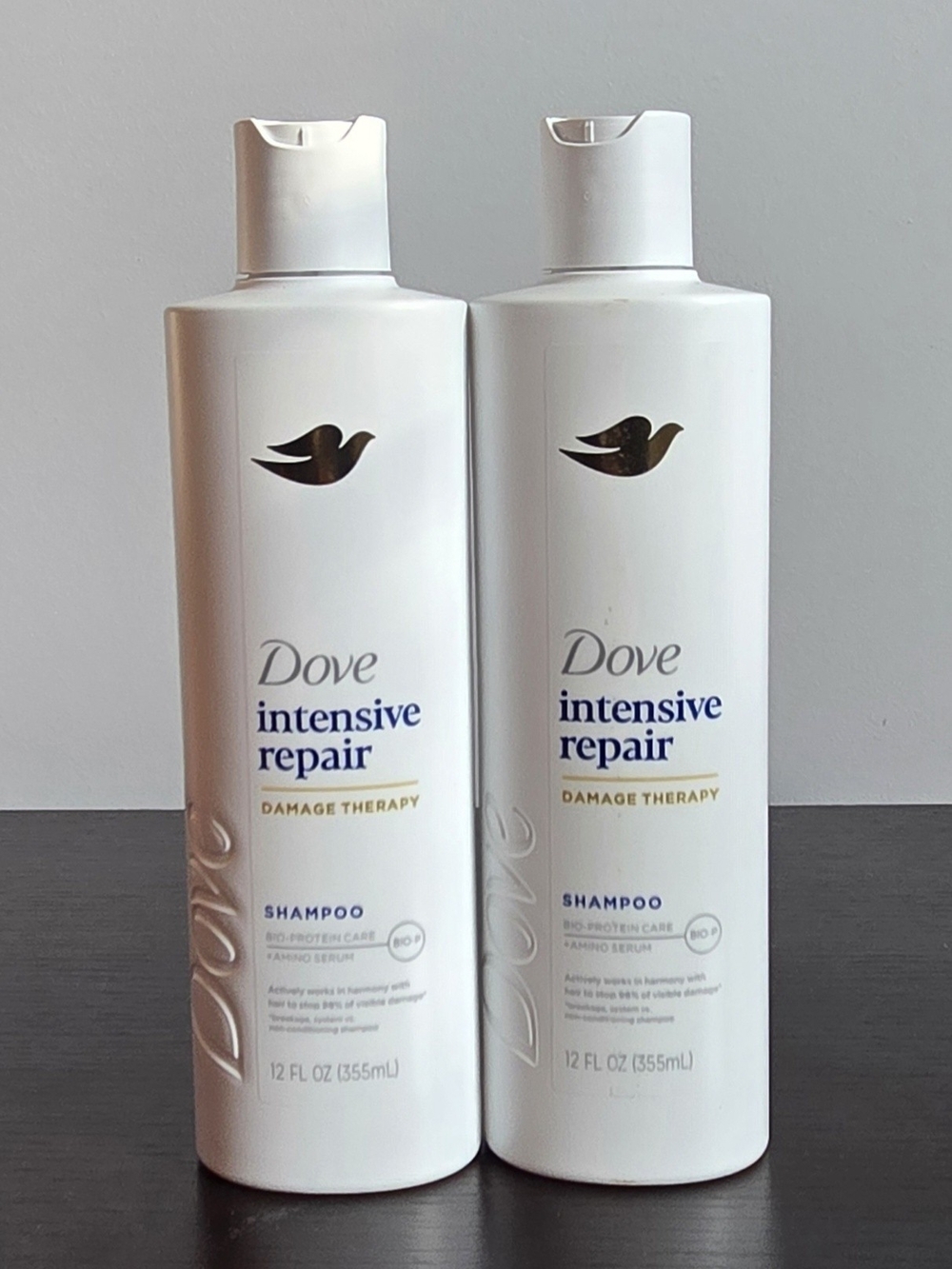 New Dove Intensive Repair Damage Therapy Shampoo Set (2 Bottles)